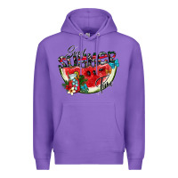 Purple sweet summer time Premium Hoodie - CowhideDigitalArt