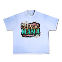 Grape Ice blessed mama Urban Heavy Tee - OliviaCreatesArt