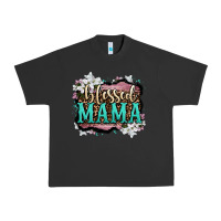 Pigment Black blessed mama Urban Heavy Tee - OliviaCreatesArt