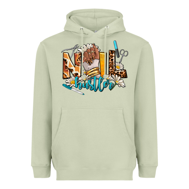 Nail Hustler Heavyweight Hoodie by AdoDesignShop | Teevron