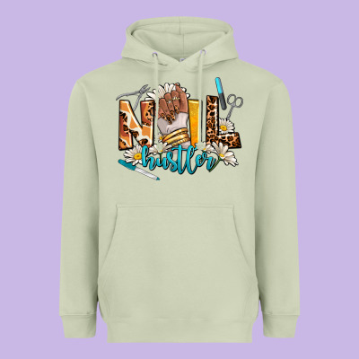 Nail Hustler Heavyweight Hoodie Designed By Adodesignshop