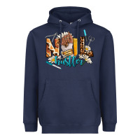 Navy nail hustler Heavyweight Hoodie - AdoDesignShop