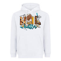 White nail hustler Heavyweight Hoodie - AdoDesignShop