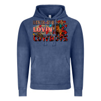 Vintage Denim Never stop lovin cowboys Vintage Hoodie - FaDigitalArtStudio