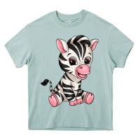 Arona zebra Heavy Core Tee - texasbilliewilder