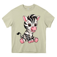 Mossy zebra Heavy Core Tee - texasbilliewilder