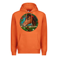 Carrot Western Horse Christmas Premium Hoodie - RanaPortraitStore