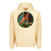 Pina Colada Western Horse Christmas Premium Hoodie - RanaPortraitStore