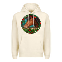 Tofu Western Horse Christmas Premium Hoodie - RanaPortraitStore