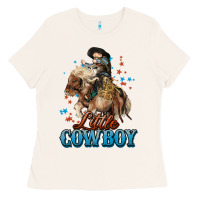 Bone Little Cowboy Midilli Horse kid boy Ladies Tee - HowdyJamesFarm