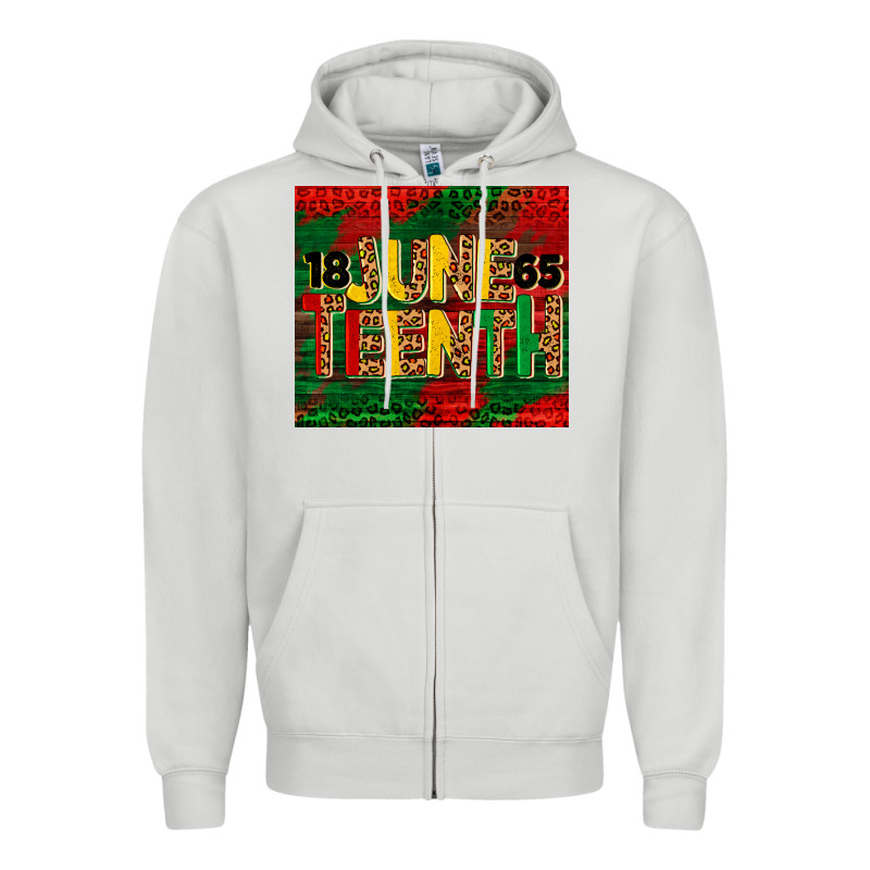 Juneteenth 1865 Tumbler Zipper Hoodie by BarkalooDesign | Teevron