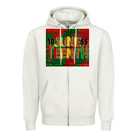 Oatmeal Heather juneteenth 1865 tumbler Zipper Hoodie - BarkalooDesign