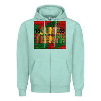 Seafoam juneteenth 1865 tumbler Zipper Hoodie - BarkalooDesign