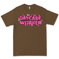 Cacao Breast Cancer Daycare Worker Premium Tee - texasbilliewilder