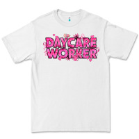 White Breast Cancer Daycare Worker Premium Tee - texasbilliewilder
