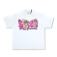 White love is all you need Urban Heavy Tee - OliviaCreatesArt