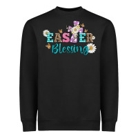 Black easter blessing with  cross Heavyweight Sweatshirt - Artiststas