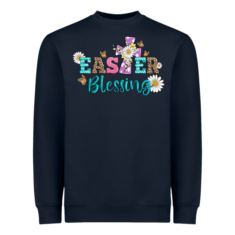 Easter Blessing With  Cross Heavyweight Sweatshirt by Artiststas | Teevron
