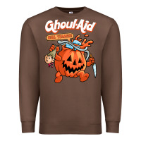 Chestnut cool ghoul aid funny ghoul pumpkin cute meme halloween t shirt Premium Sweatshirt - maiPhamDesign