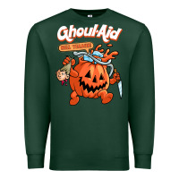 Sports Green cool ghoul aid funny ghoul pumpkin cute meme halloween t shirt Premium Sweatshirt - maiPhamDesign