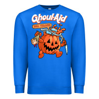 True Royal cool ghoul aid funny ghoul pumpkin cute meme halloween t shirt Premium Sweatshirt - maiPhamDesign