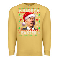 Antique Gold Santa Joe Biden Happy Easter Ugly Christmas Premium Sweatshirt - maiPhamDesign