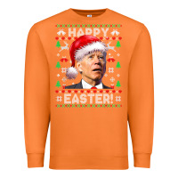 Carrot Santa Joe Biden Happy Easter Ugly Christmas Premium Sweatshirt - maiPhamDesign