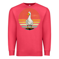 Retro Vintage Duck Premium Sweatshirt | Teevron
