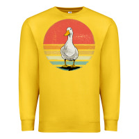 Lemon Retro Vintage Duck Premium Sweatshirt - maiPhamDesign