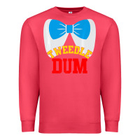Cardinal tweedle dee dum funny matching halloween costume for couples premium t Premium Sweatshirt - maiPhamDesign
