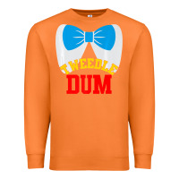 Carrot tweedle dee dum funny matching halloween costume for couples premium t Premium Sweatshirt - maiPhamDesign