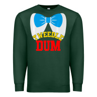 Sports Green tweedle dee dum funny matching halloween costume for couples premium t Premium Sweatshirt - maiPhamDesign