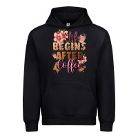 Black life begins after coffee Urban Hoodie - JahusDesignShop