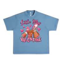 Pebble Blue Little miss Valentine afro kid sneakers Urban Heavy Tee - RanaPortraitStore