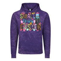 Cloud Purple Easter Day Small town Easter Vintage Hoodie - OliviaCreatesArt