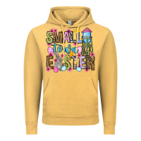 Vintage Mustard Easter Day Small town Easter Vintage Hoodie - OliviaCreatesArt