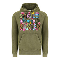 Vintage Olive Easter Day Small town Easter Vintage Hoodie - OliviaCreatesArt