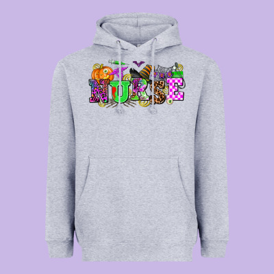 Halloween Nurse Heavyweight Hoodie Designed By Adodesignshop