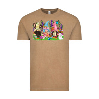 Vintage Coffee Easter gnomes Easter Day Vintage Tee - CowGirlArtShop