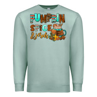 Seafoam pumpkin spice and jesus Premium Sweatshirt - AdoDesignShop