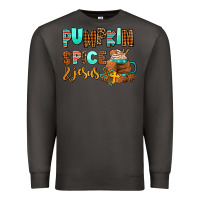 Smoke pumpkin spice and jesus Premium Sweatshirt - AdoDesignShop