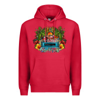 Cardinal Summer Premium Hoodie - CowhideDigitalArt