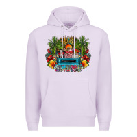Lilac Summer Premium Hoodie - CowhideDigitalArt