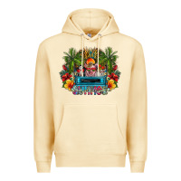 Pina Colada Summer Premium Hoodie - CowhideDigitalArt