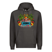 Smoke Summer Premium Hoodie - CowhideDigitalArt