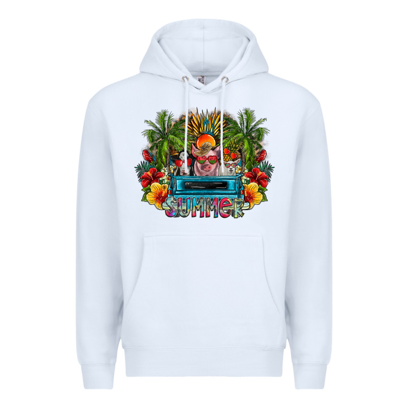 Summer Premium Hoodie by CowhideDigitalArt | Teevron