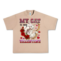 Burro my cat is my valentine Urban Heavy Tee - OliviaCreatesArt