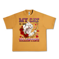 Peanut Butter my cat is my valentine Urban Heavy Tee - OliviaCreatesArt