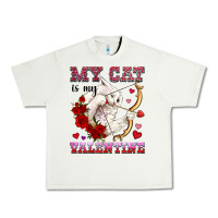 Pistachio my cat is my valentine Urban Heavy Tee - OliviaCreatesArt