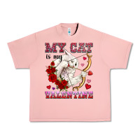 Salmon my cat is my valentine Urban Heavy Tee - OliviaCreatesArt